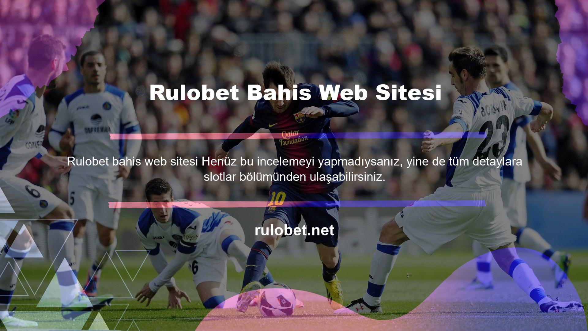Rulobet Bahis Web Sitesi