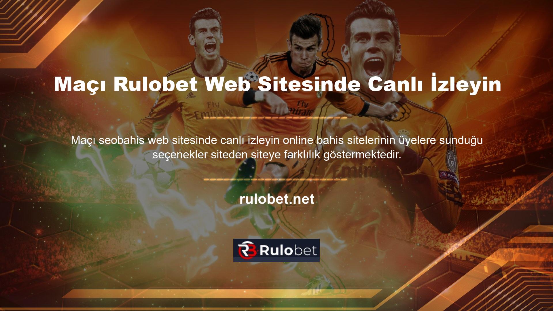 Oyuncuların bahislerini daha kolay kontrol edebilmeleri için canlı oyunlar Rulobet web sitesinde izlenebilir