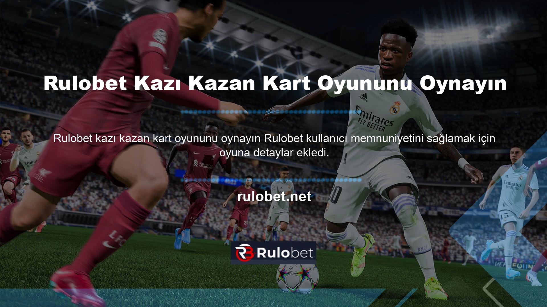 Rulobet birçok oyunu Kazı Kazan adı altında kullanıcılarına sunmaktadır