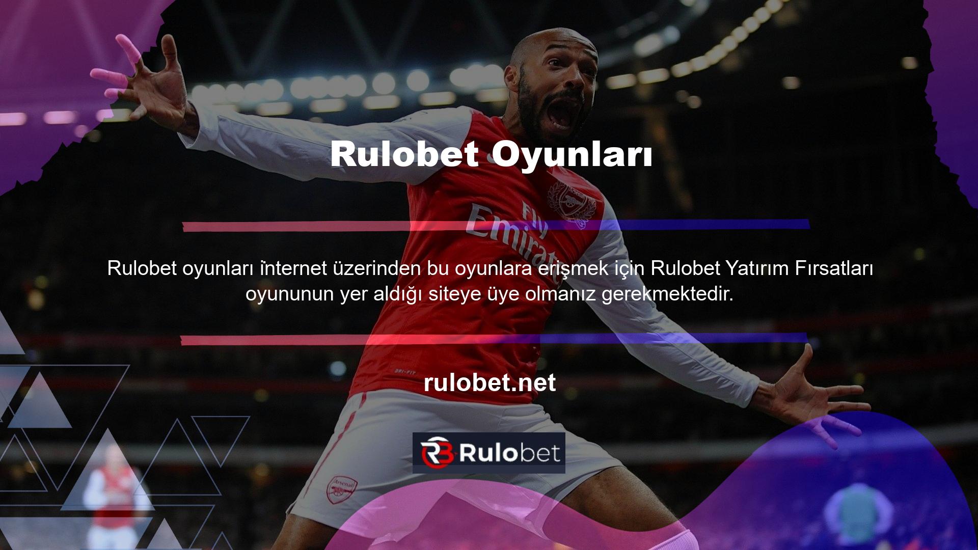 Rulobet Casino Games, Rulobet Rulet Oyunları da dahil olmak üzere çok çeşitli oyunlar sunmaktadır