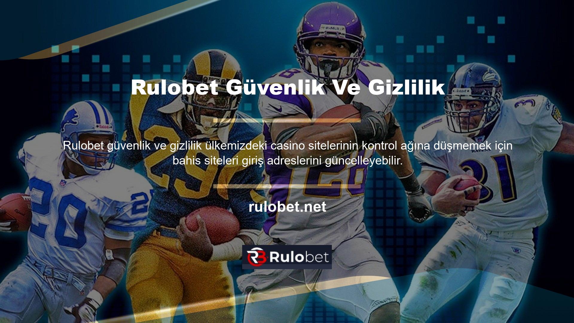 Rulobet bahis sitesi, takipçilerini bilgilendirmek amacıyla güncellenen domain adresini Rulobet Twitter'da paylaştı