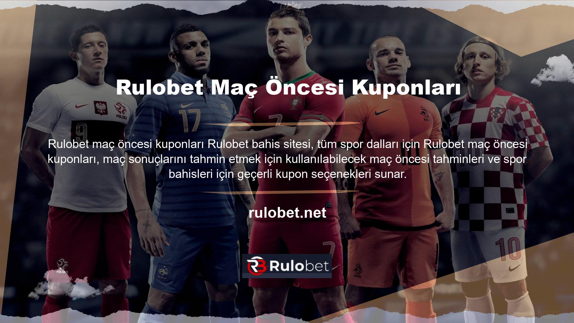 Tüm Türkiye Spor Toto Süper Lig Rulobet canlı bahis maçları, Rulobet online bahis sitesinde canlı bahis seçenekleridir